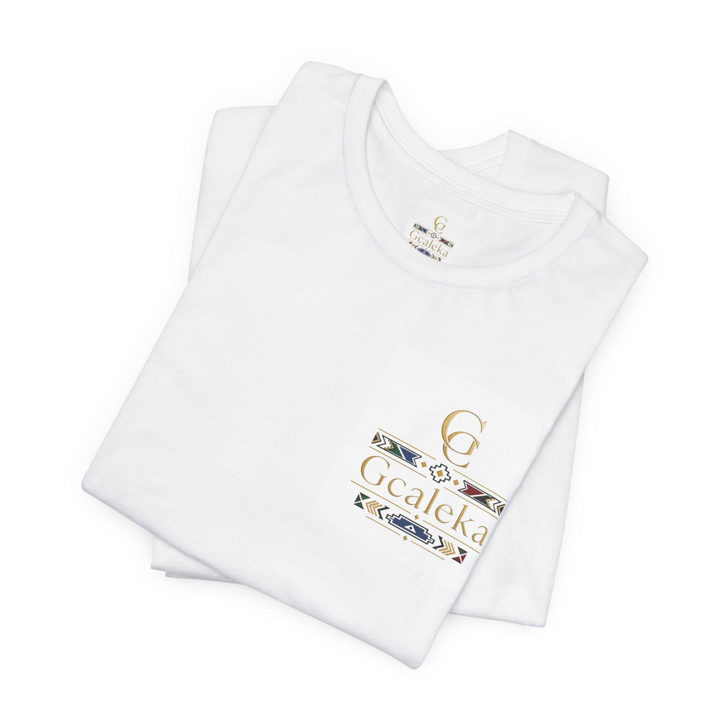 Pocket Logo Tee — Gcaleka Monogram Graphic T-Shirt