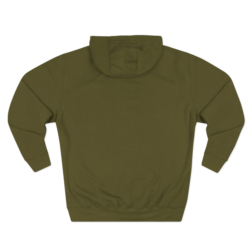 Hoodie — Minimal Gold 'Gcalcka' Script Fleece Hoodie