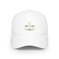 Low Profile Baseball Cap — Gealeka Gold Monogram Logo Hat