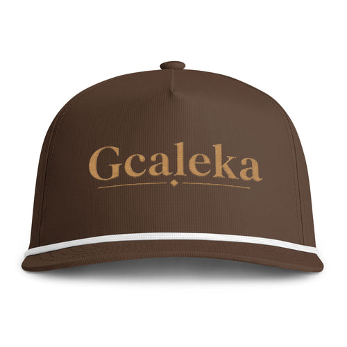 Embroidered 'Gcaleka' Sunwashed Rope Cap – Vintage Coastal Trucker Hat