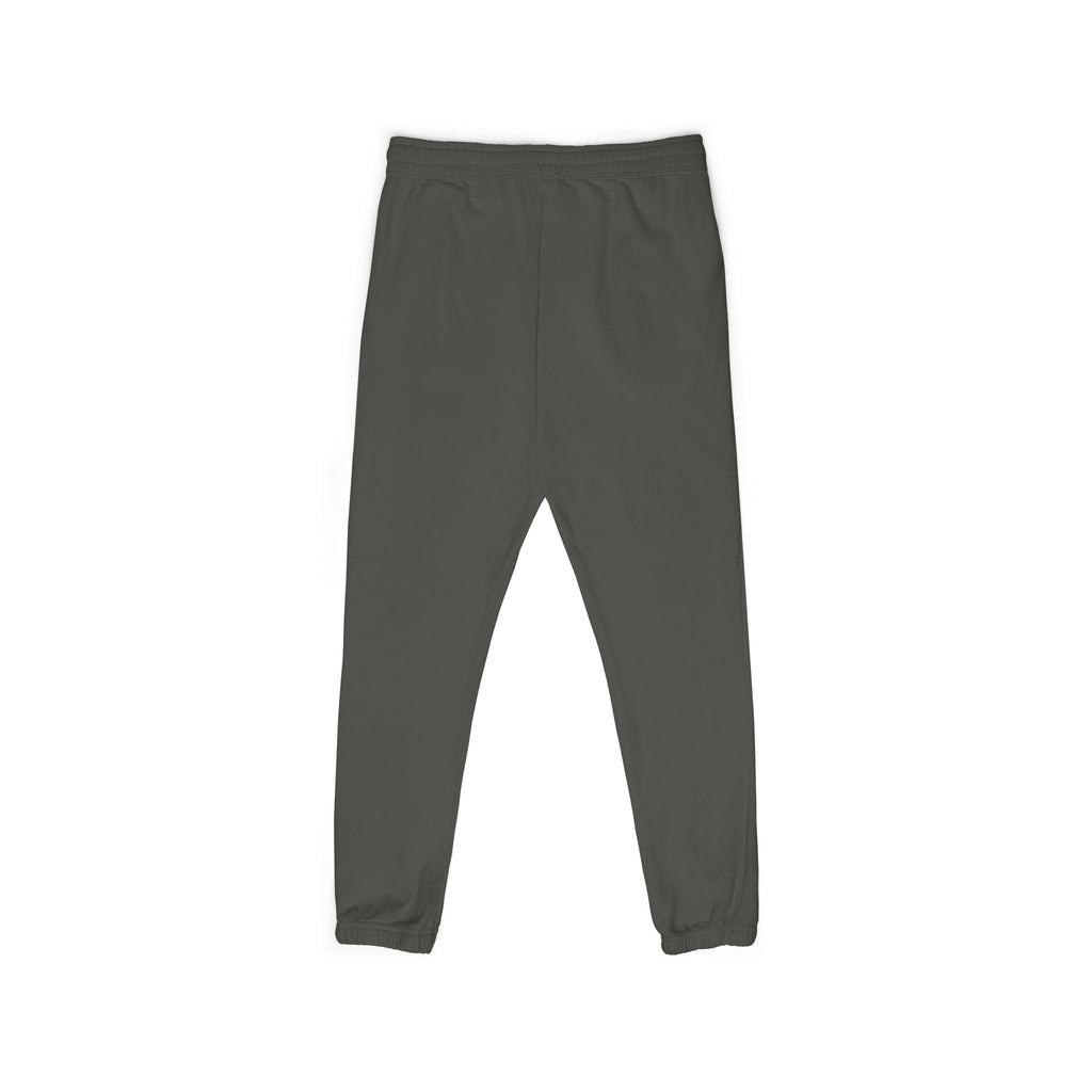 Embroidered Anchor & Compass Sweatpants — Garment-Dyed Cozy Joggers