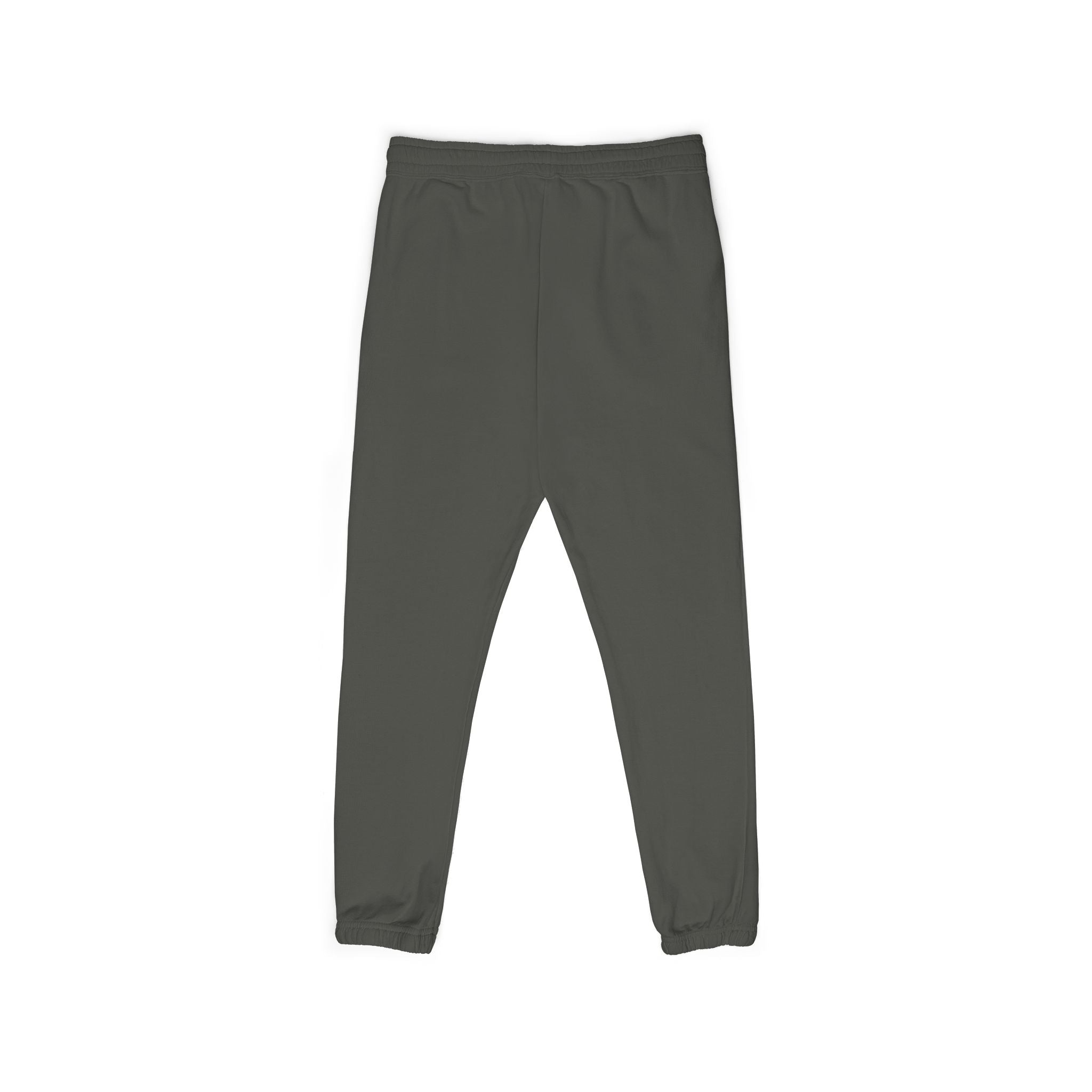 Embroidered Anchor & Compass Sweatpants — Garment-Dyed Cozy Joggers