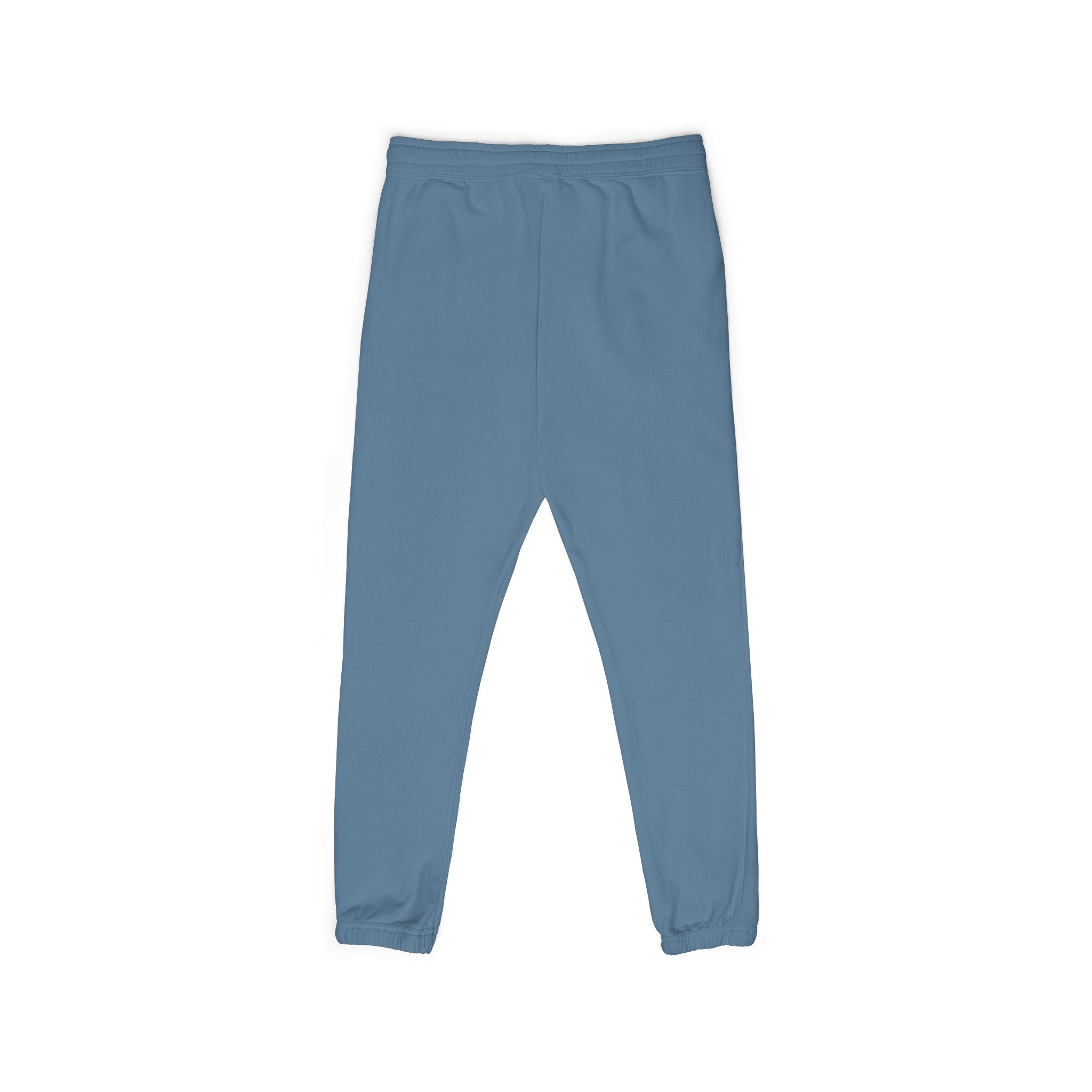 Embroidered Anchor & Compass Sweatpants — Garment-Dyed Cozy Joggers