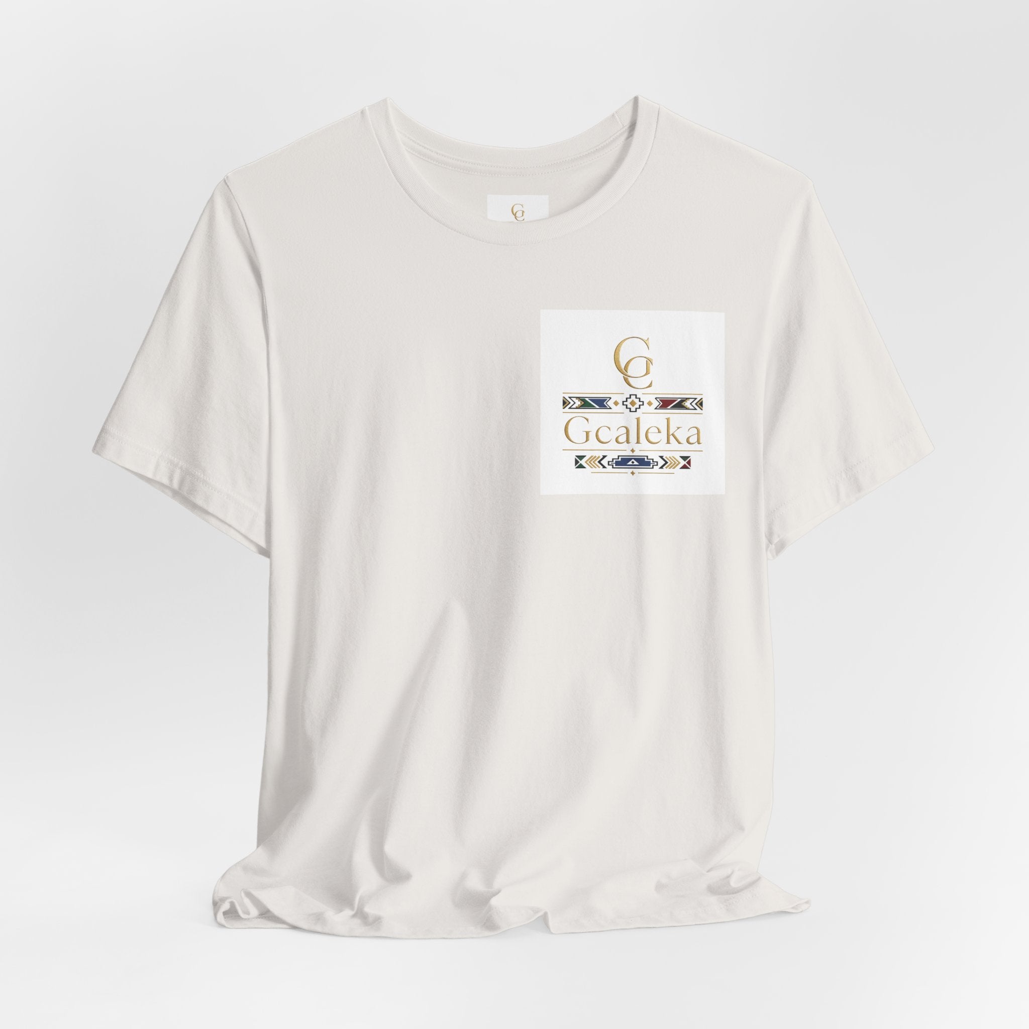 Pocket Logo Tee — Gcaleka Monogram Graphic T-Shirt