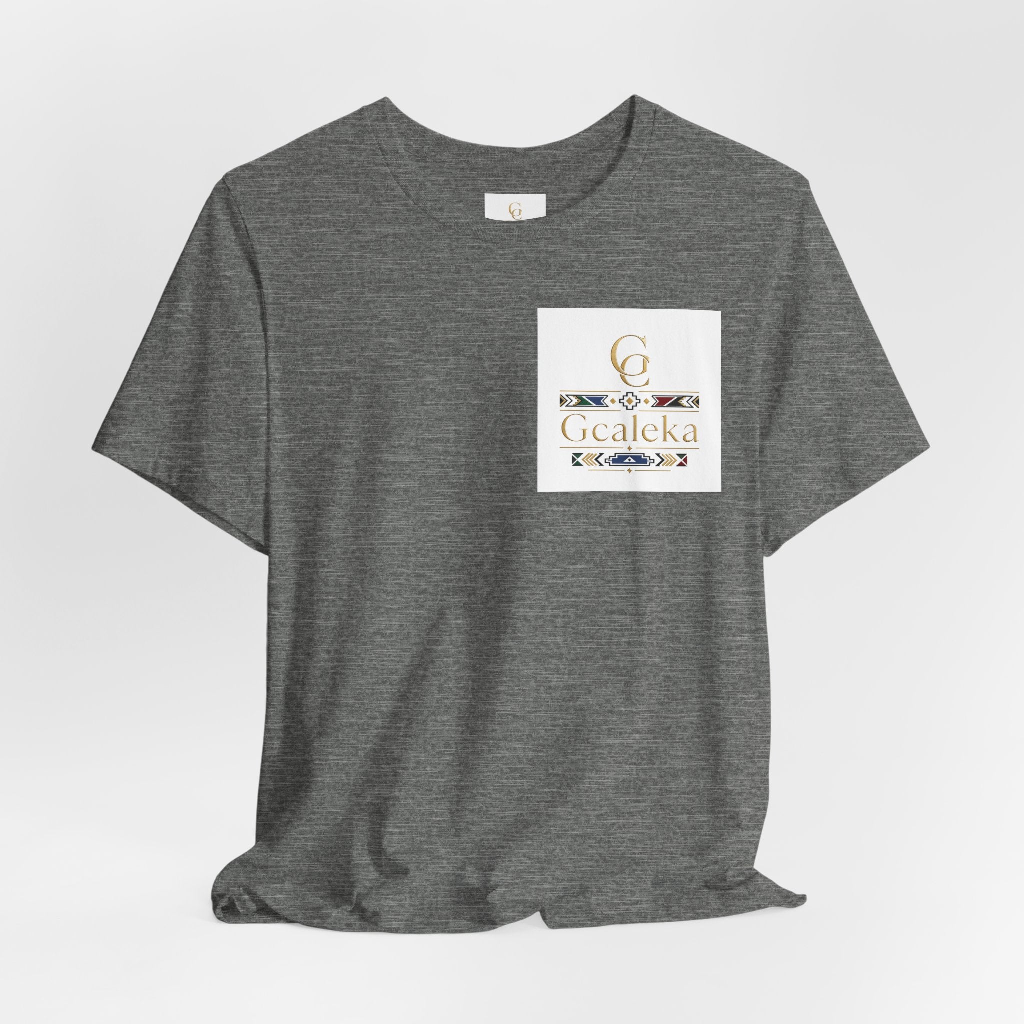Pocket Logo Tee — Gcaleka Monogram Graphic T-Shirt