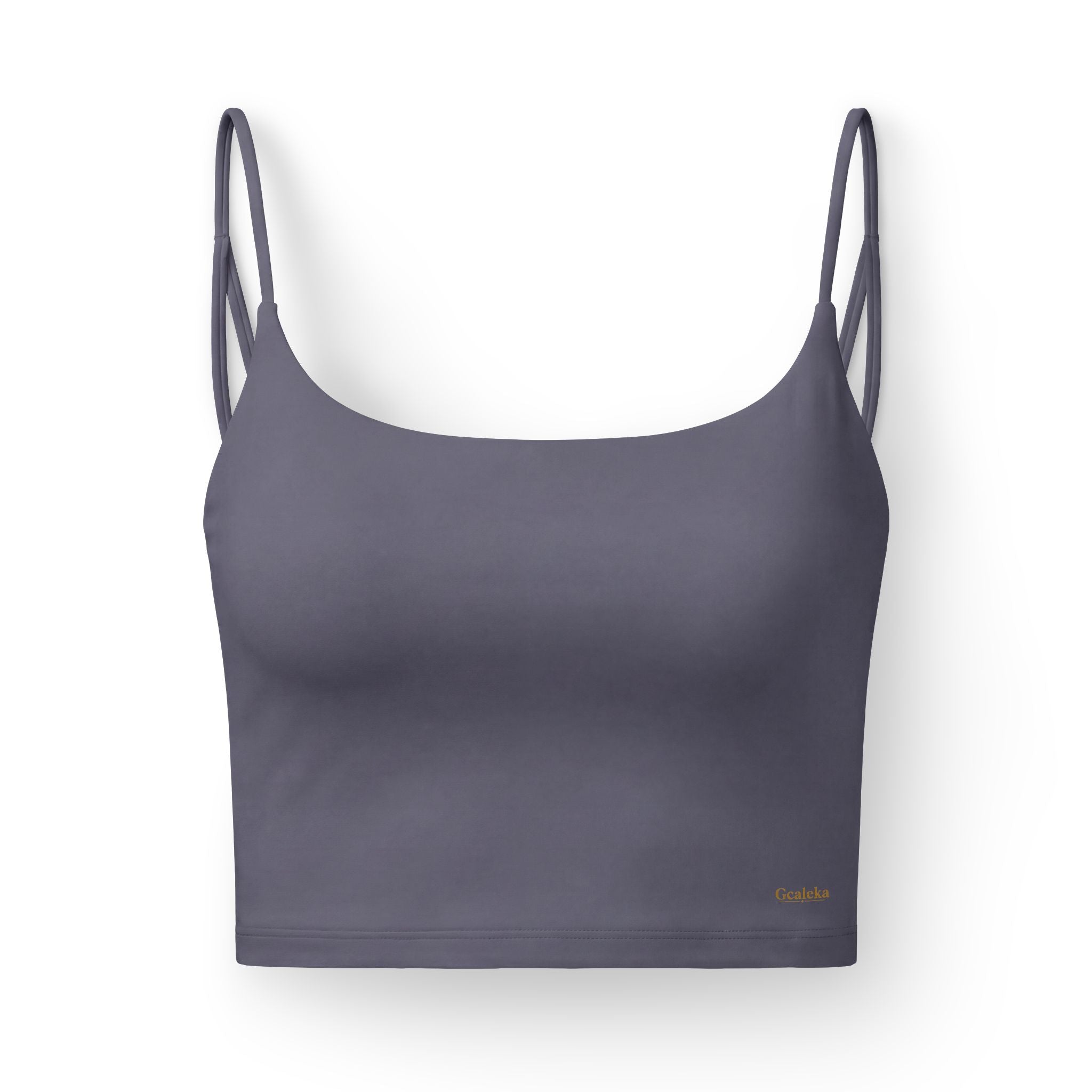 Luxe Women's Crop Bra — Seamless Strappy Comfort Top