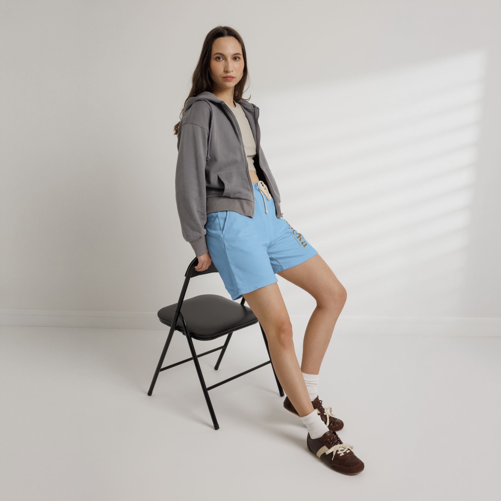 Fleece Sweat Shorts — Gcaleka Side Logo Lightweight Lounge Shorts