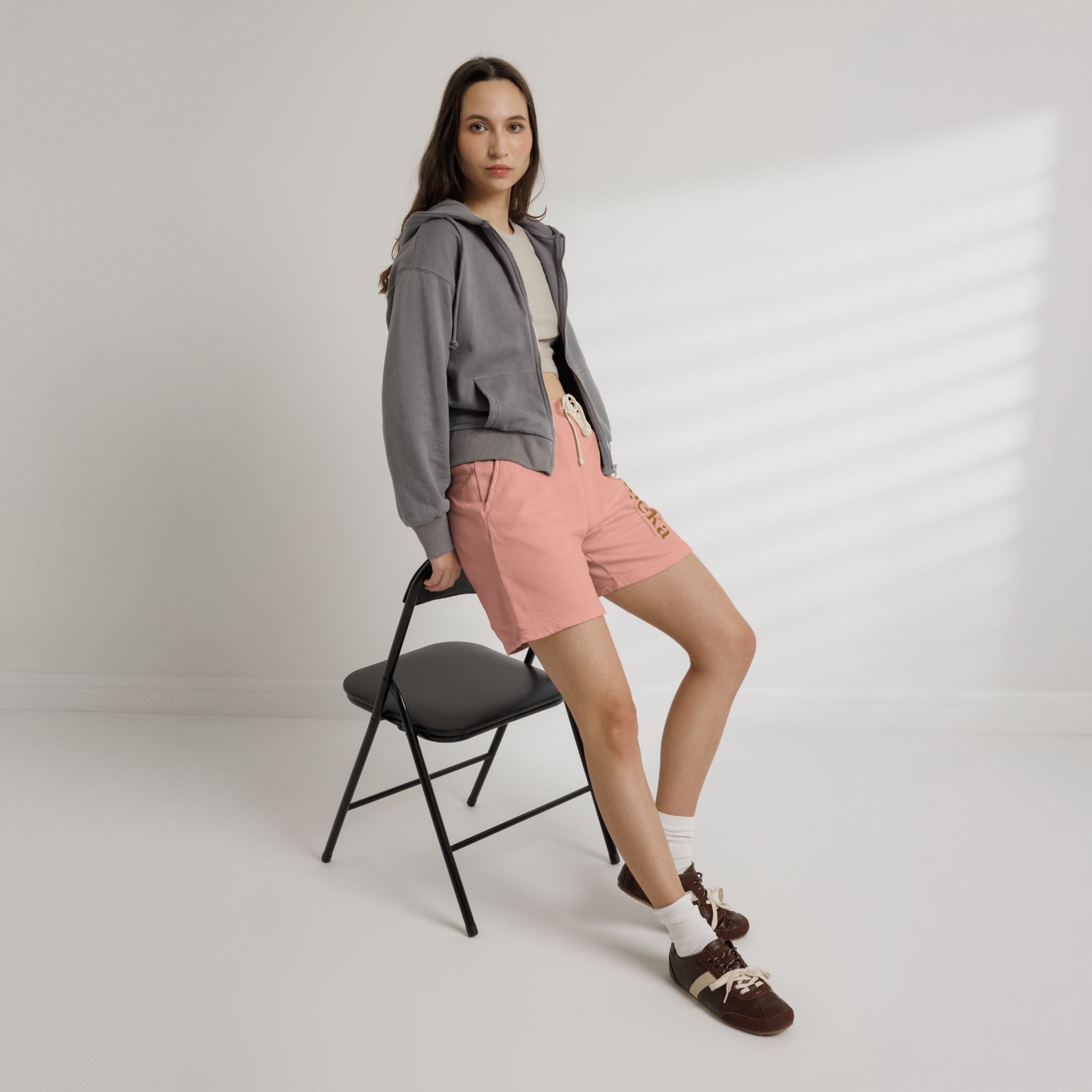 Fleece Sweat Shorts — Gcaleka Side Logo Lightweight Lounge Shorts