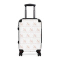 Monogrammed Rolling Suitcase – Custom Initial Pattern Carry-On Luggage