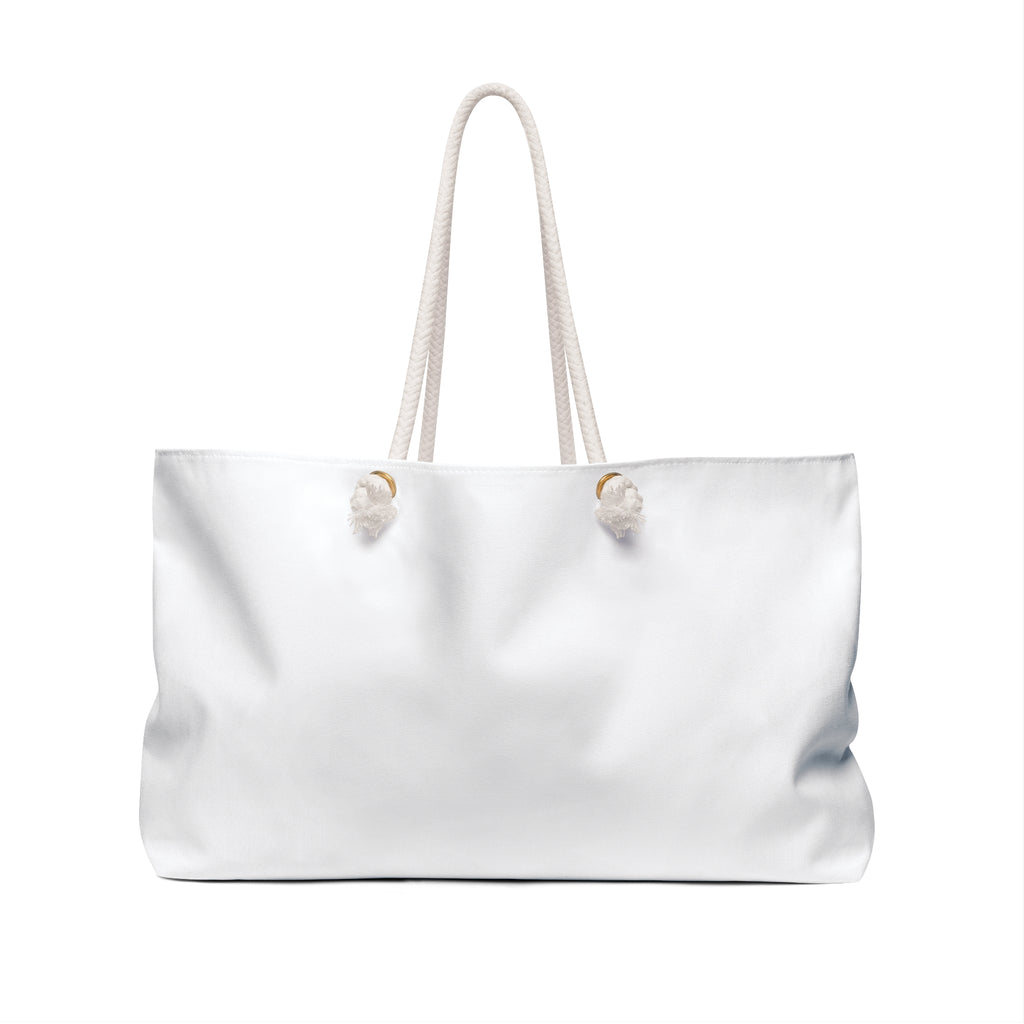Personalized Monogram Weekender Bag – Elegant NH Initials Travel Tote
