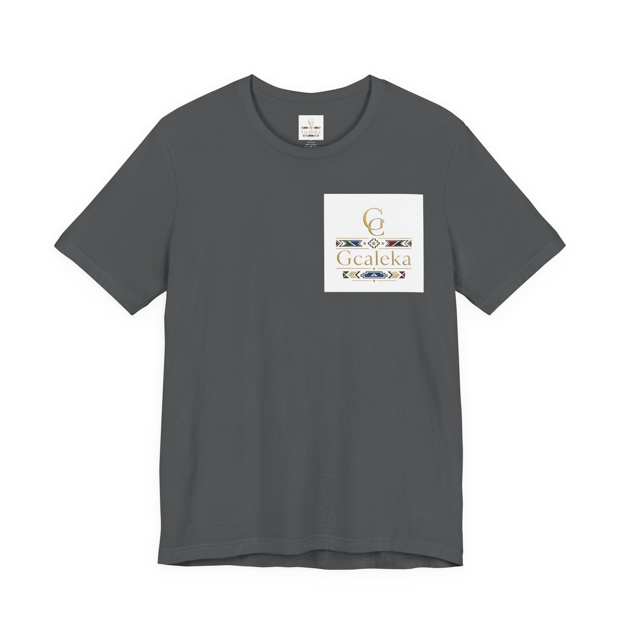 Pocket Logo Tee — Gcaleka Monogram Graphic T-Shirt