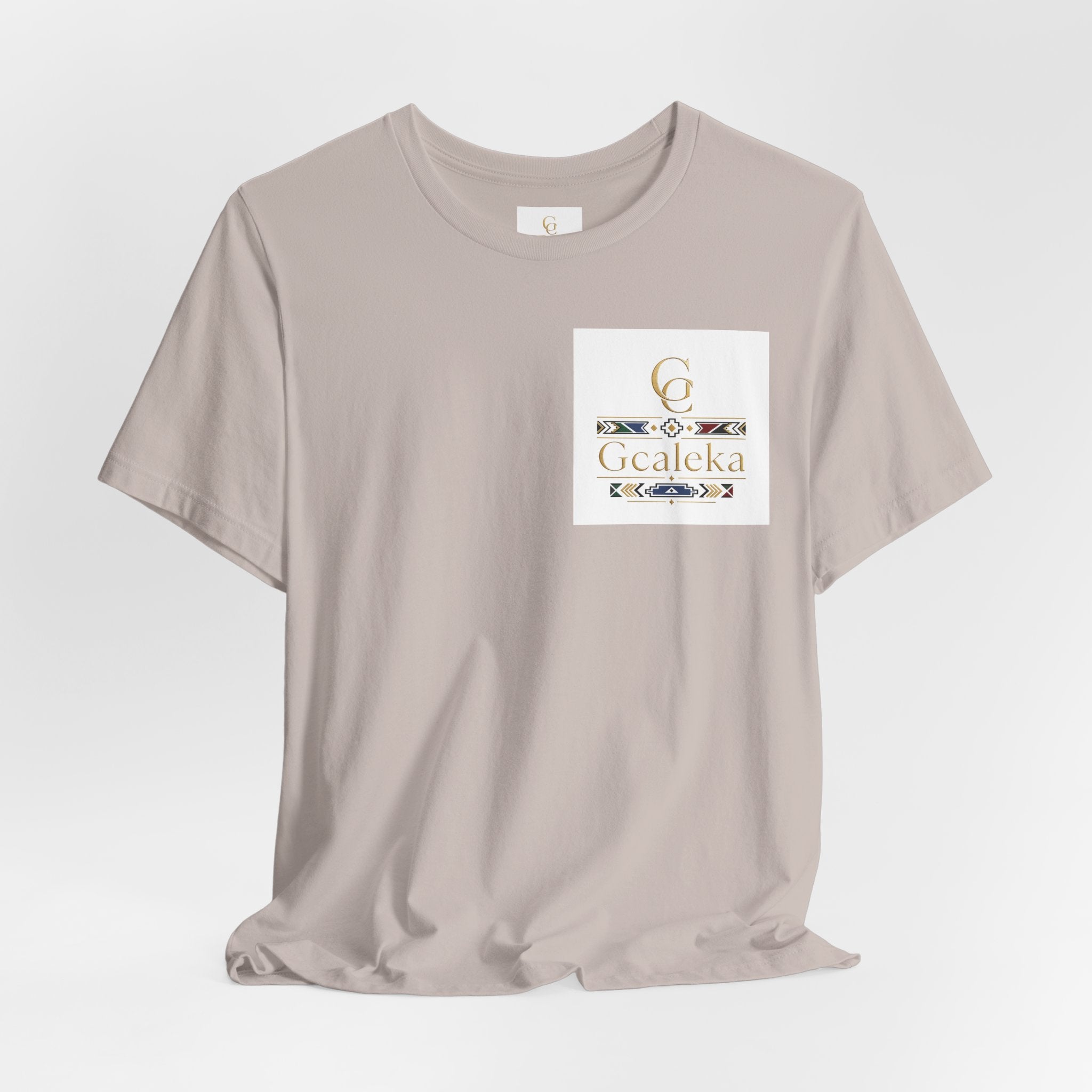 Pocket Logo Tee — Gcaleka Monogram Graphic T-Shirt