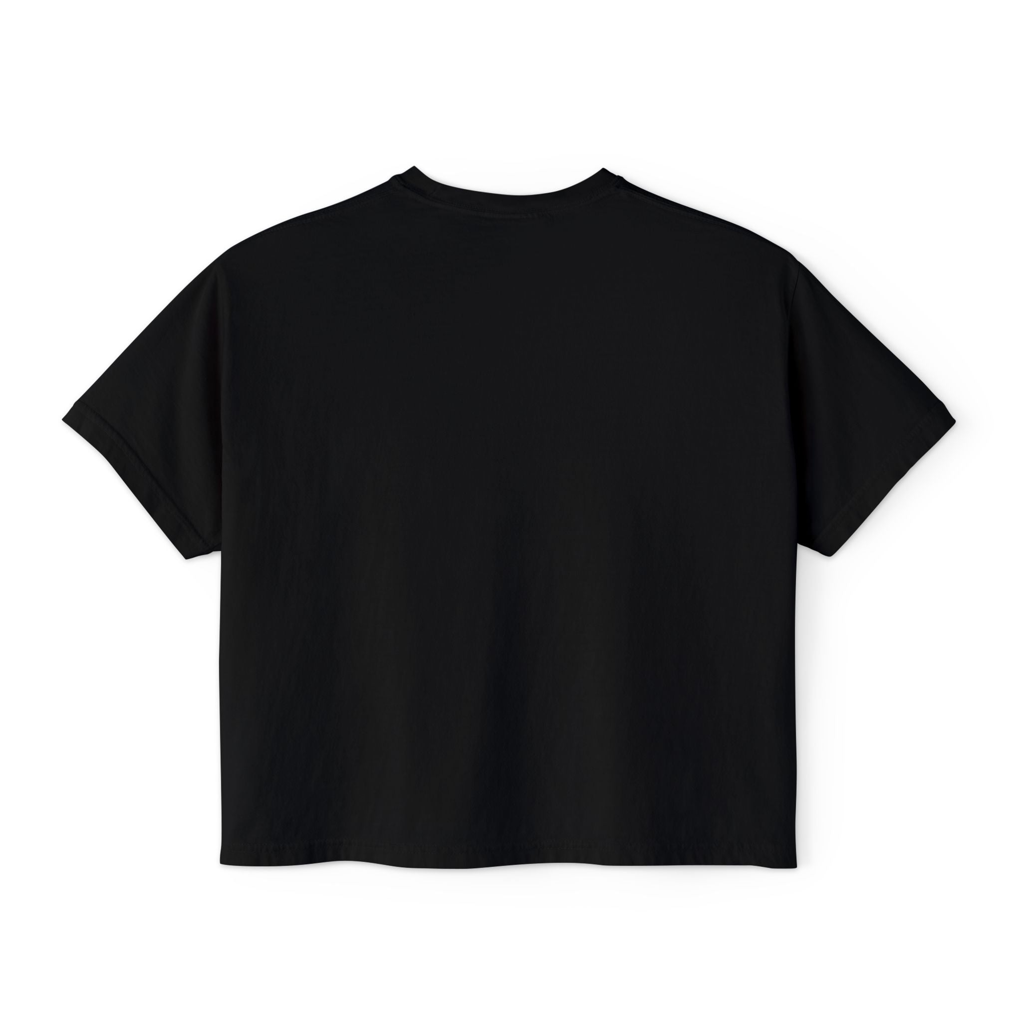 Gcaleka Boxy Tee — Minimal Gold Script Women's Crop T-Shirt