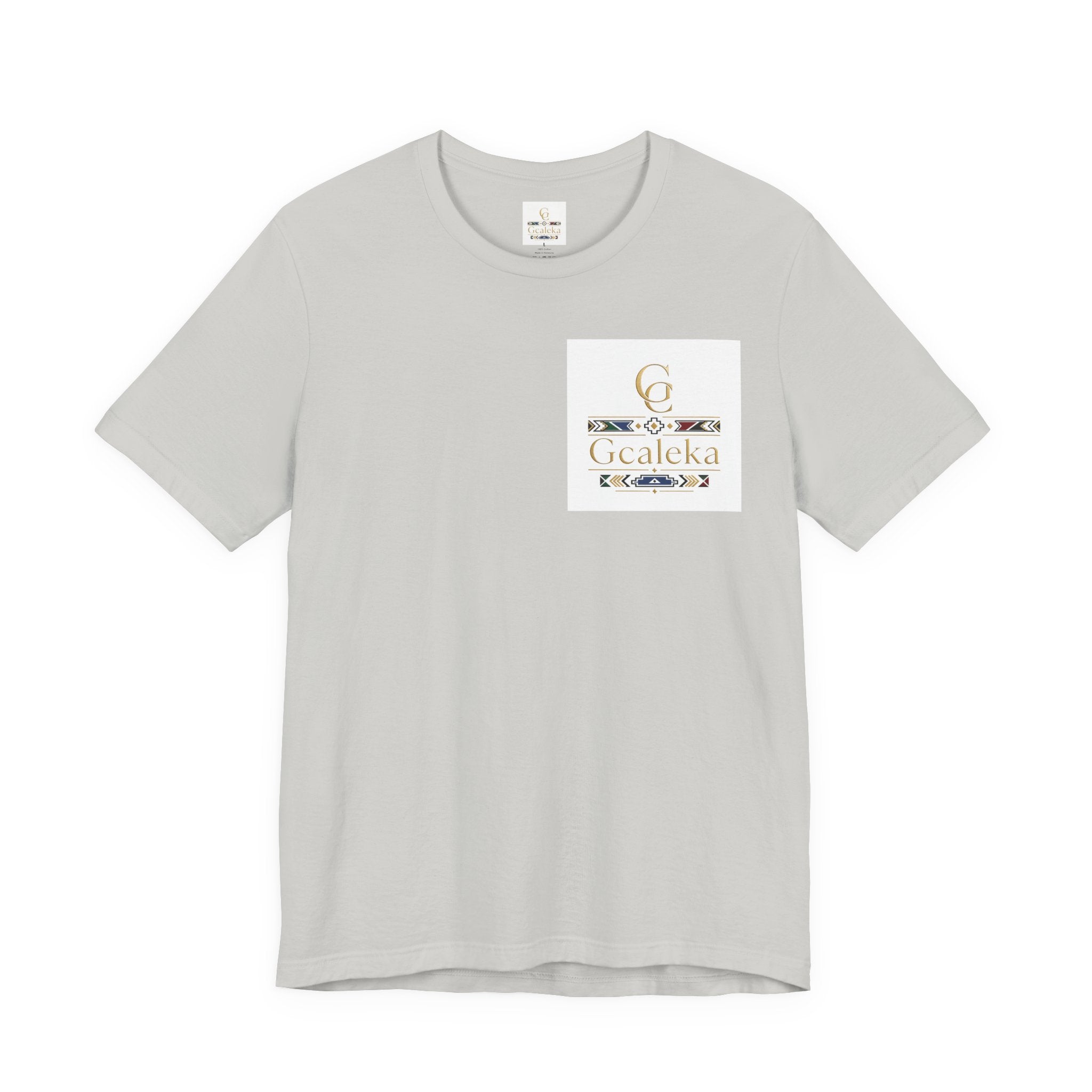Pocket Logo Tee — Gcaleka Monogram Graphic T-Shirt