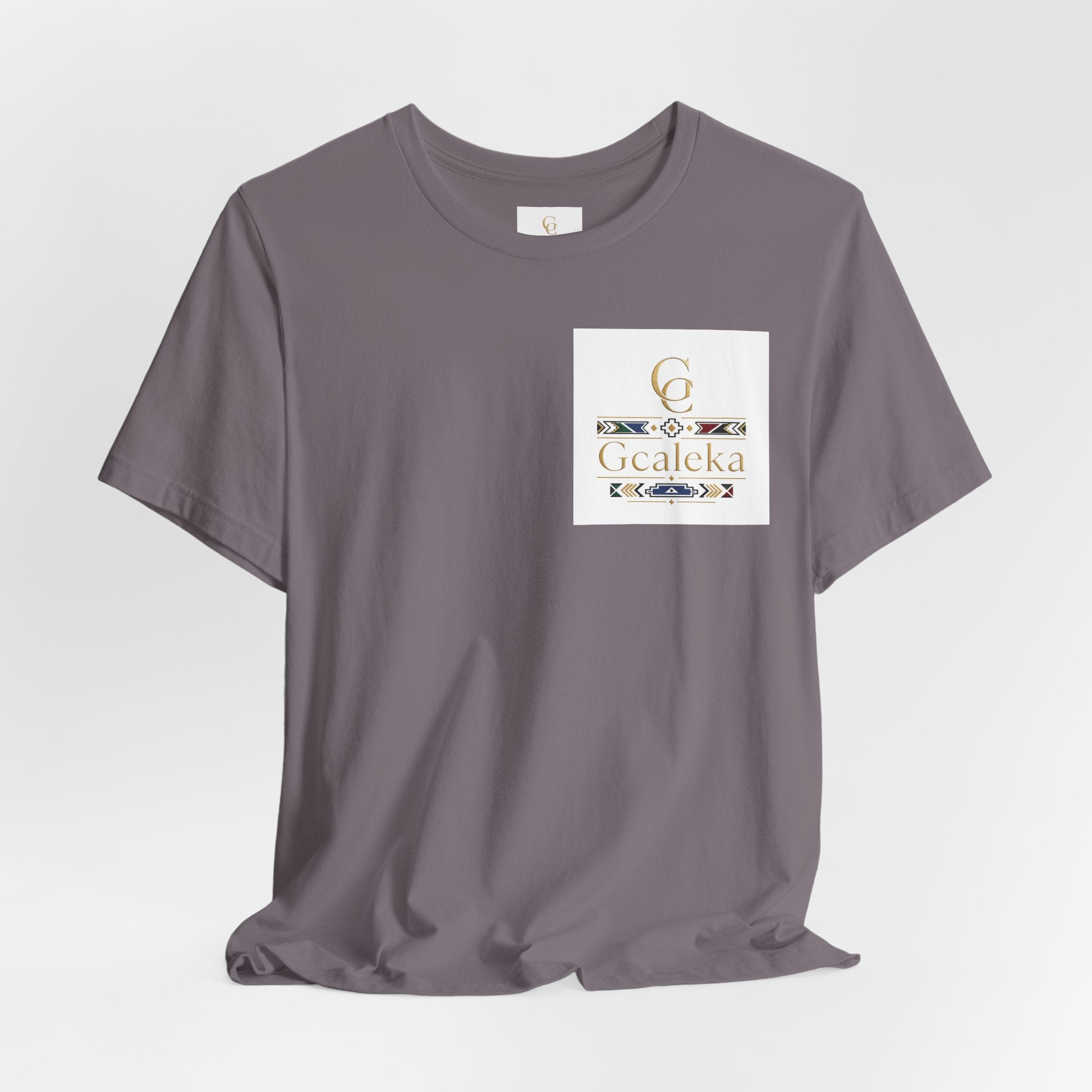 Pocket Logo Tee — Gcaleka Monogram Graphic T-Shirt
