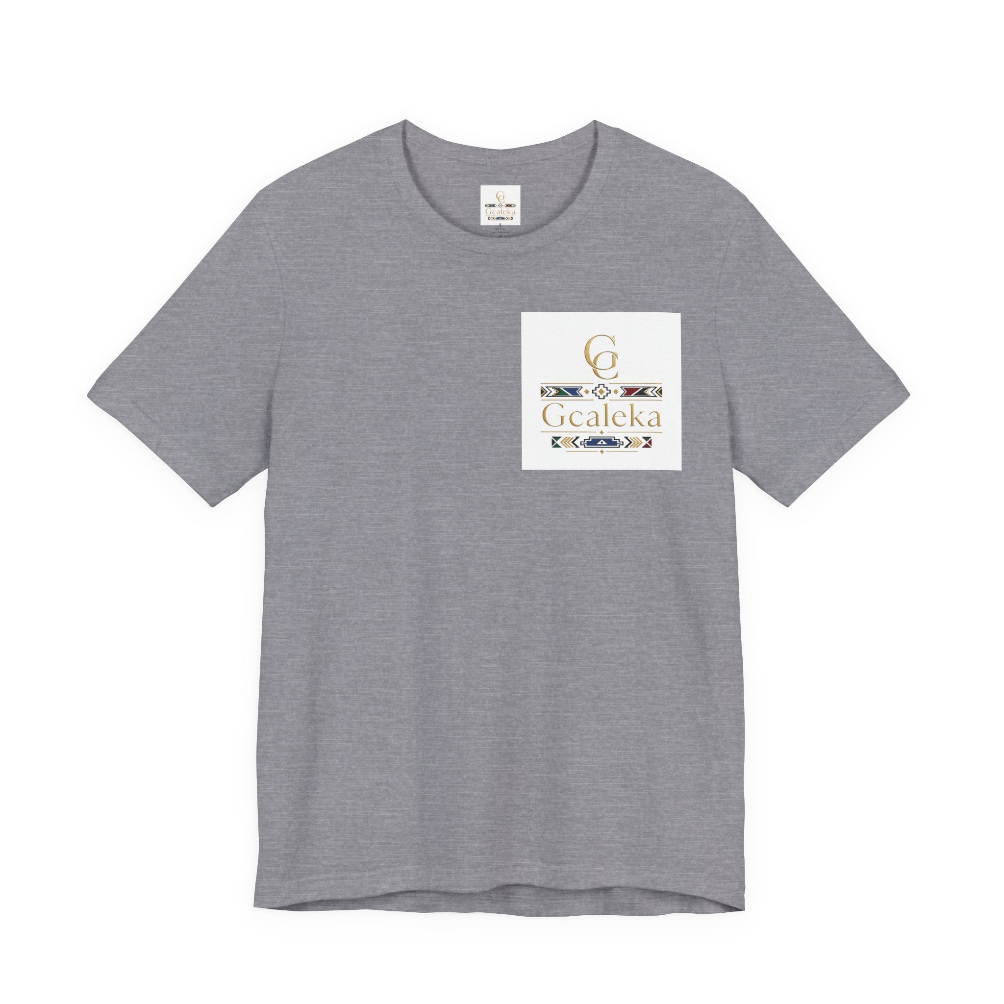 Pocket Logo Tee — Gcaleka Monogram Graphic T-Shirt