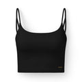 Luxe Women's Crop Bra — Seamless Strappy Comfort Top