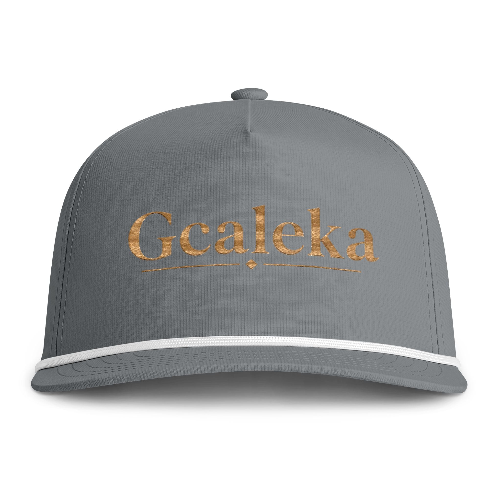 Embroidered 'Gcaleka' Sunwashed Rope Cap – Vintage Coastal Trucker Hat