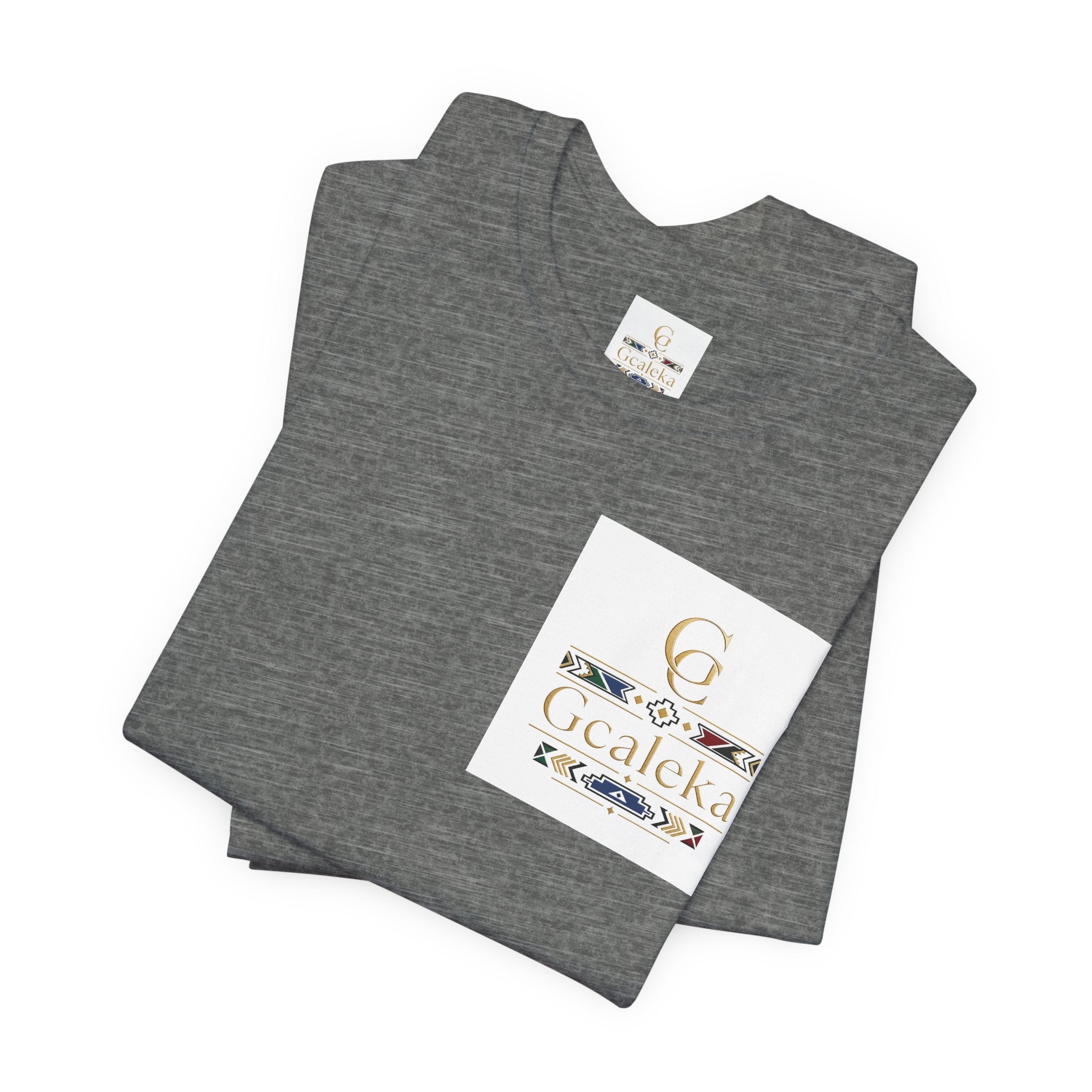 Pocket Logo Tee — Gcaleka Monogram Graphic T-Shirt