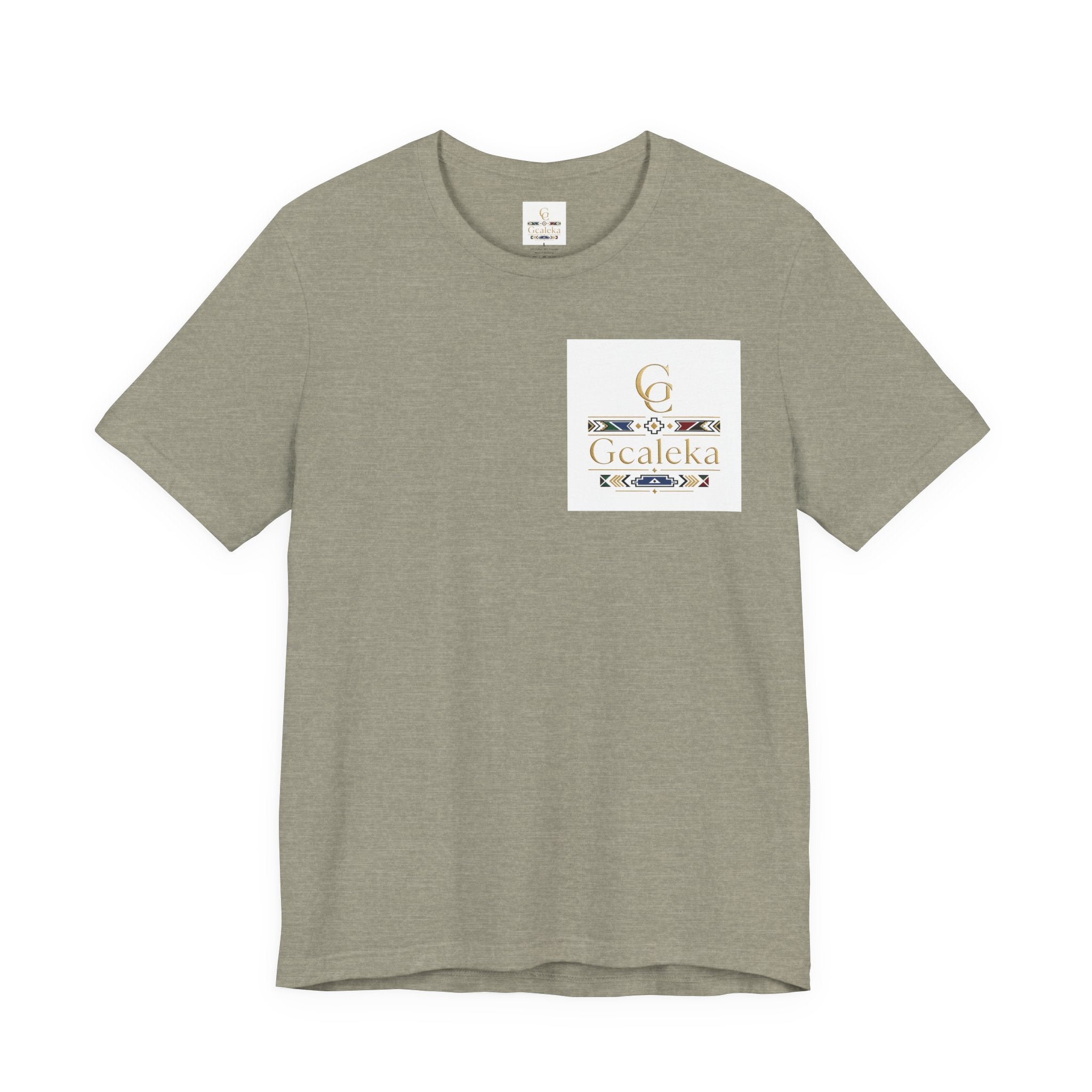 Pocket Logo Tee — Gcaleka Monogram Graphic T-Shirt