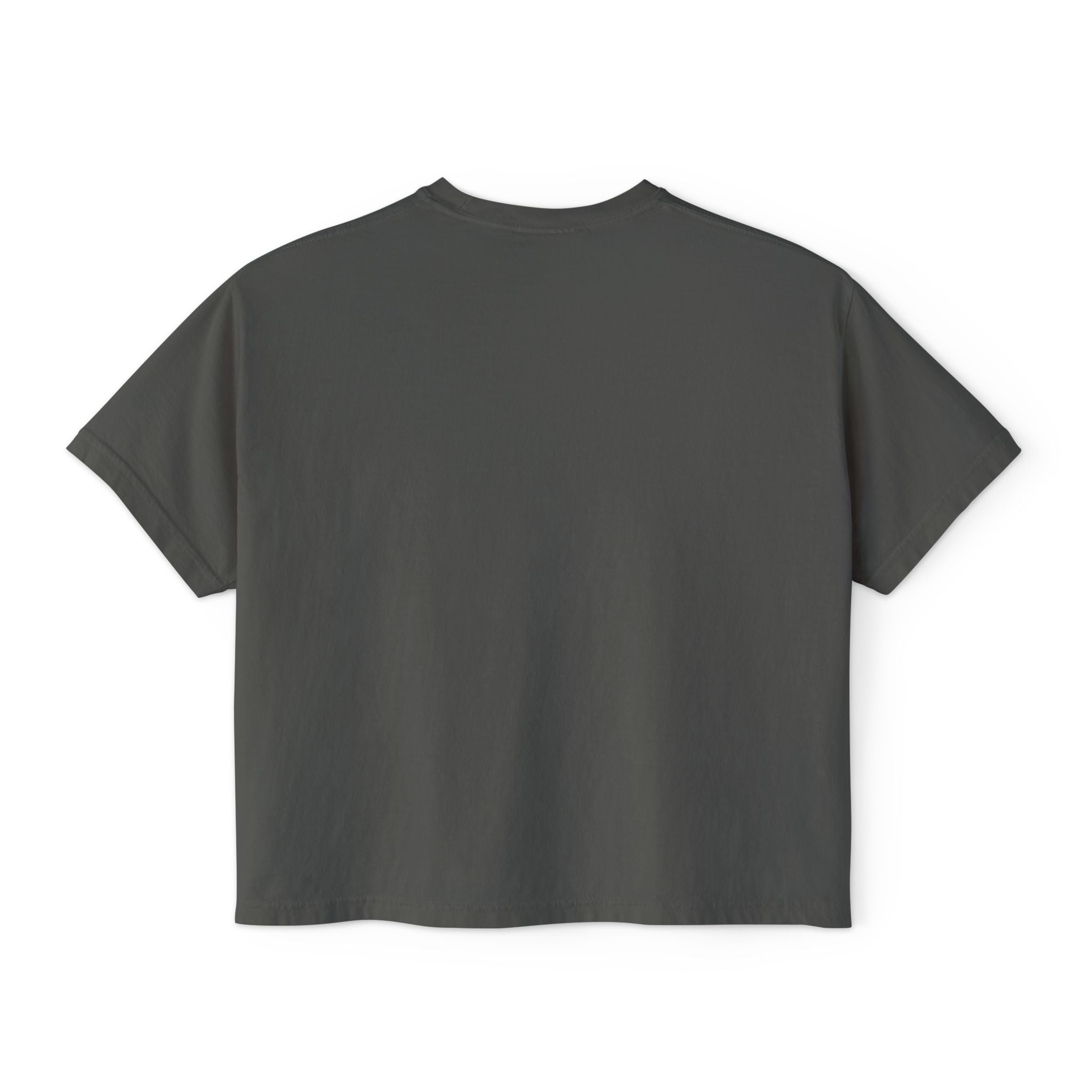 Gcaleka Boxy Tee — Minimal Gold Script Women's Crop T-Shirt