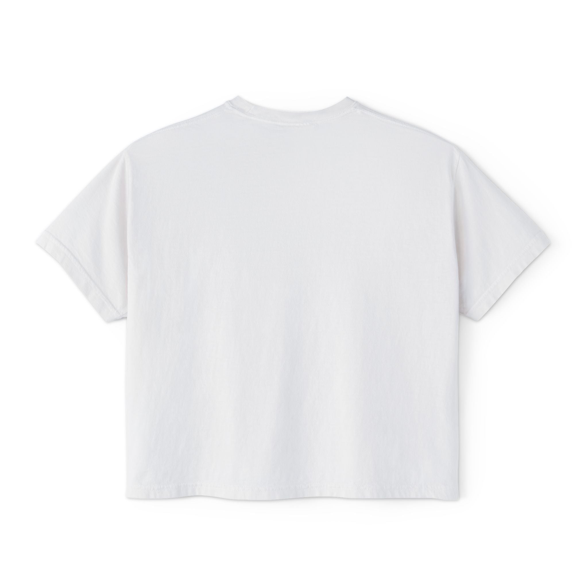 Gcaleka Boxy Tee — Minimal Gold Script Women's Crop T-Shirt
