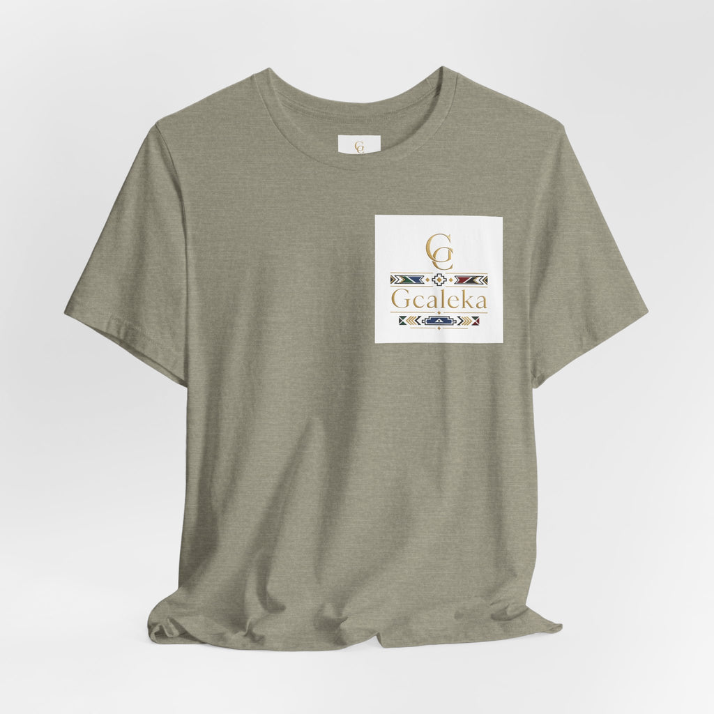 Pocket Logo Tee — Gcaleka Monogram Graphic T-Shirt