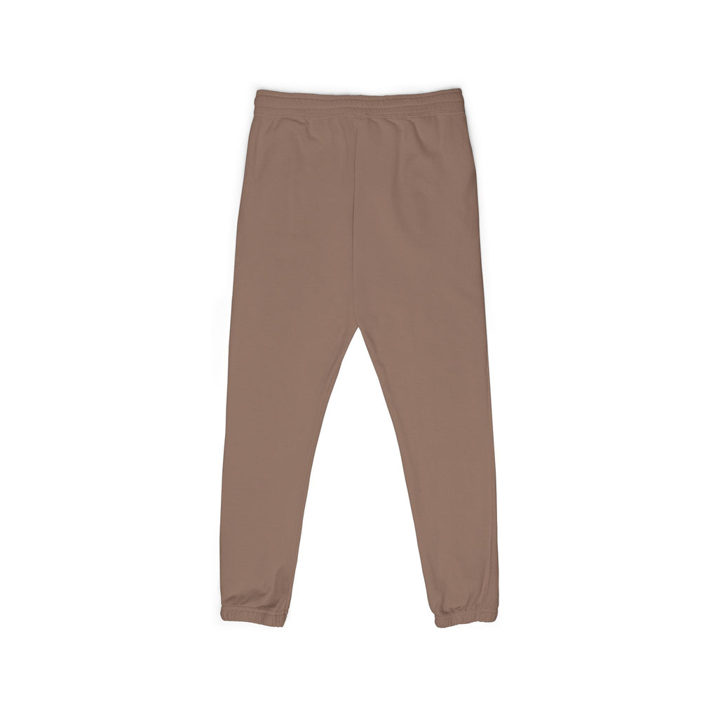 Embroidered Anchor & Compass Sweatpants — Garment-Dyed Cozy Joggers