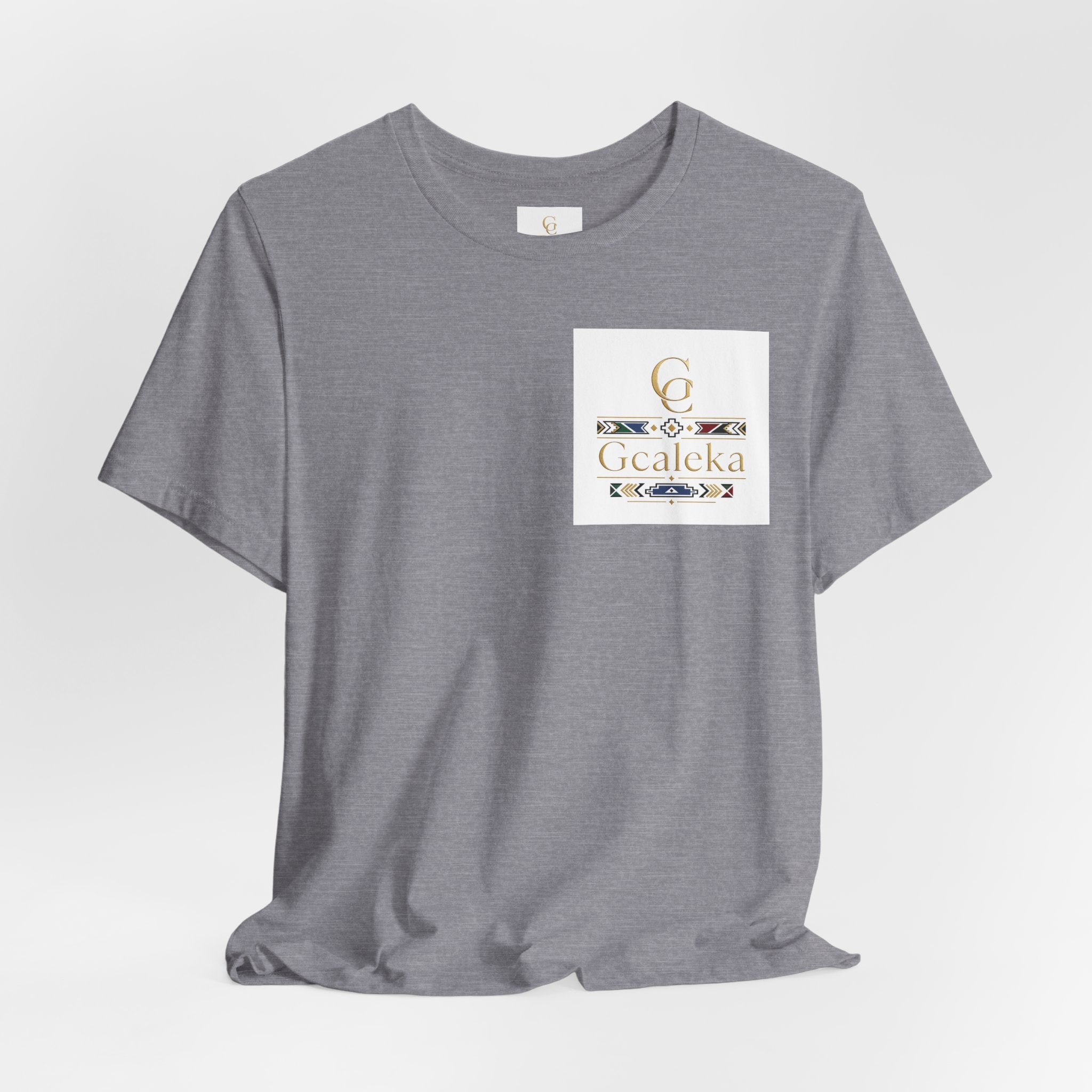 Pocket Logo Tee — Gcaleka Monogram Graphic T-Shirt