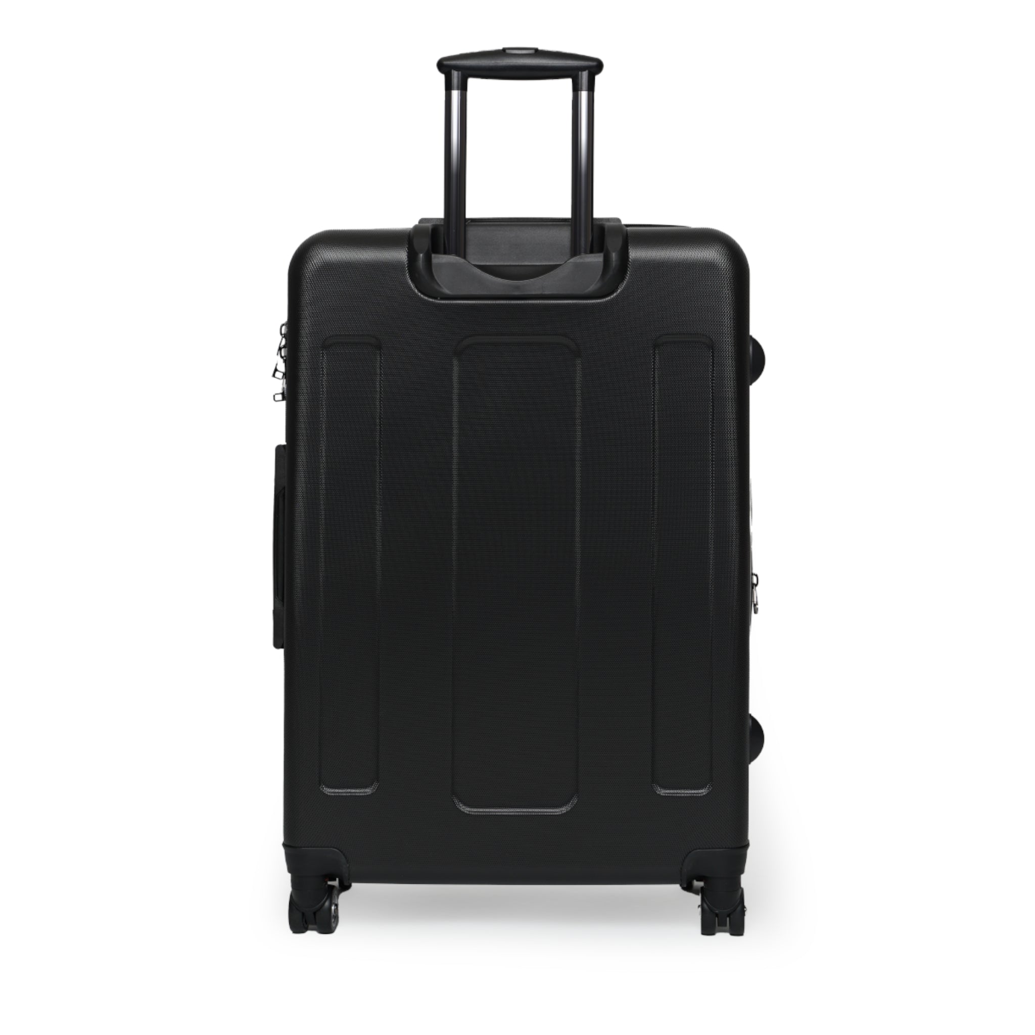 Monogrammed Rolling Suitcase – Custom Initial Pattern Carry-On Luggage