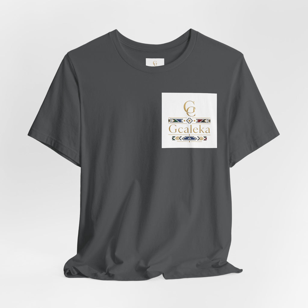 Pocket Logo Tee — Gcaleka Monogram Graphic T-Shirt