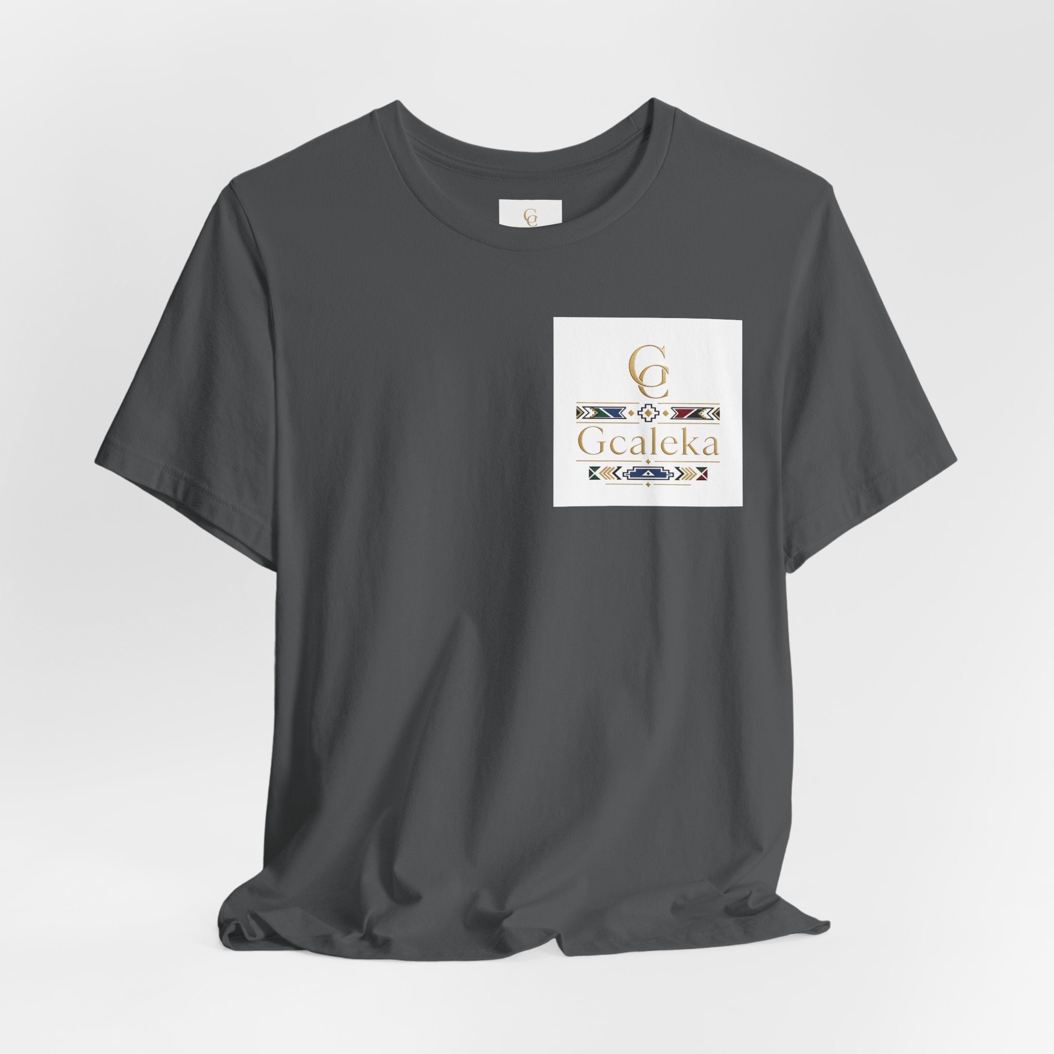 Pocket Logo Tee — Gcaleka Monogram Graphic T-Shirt