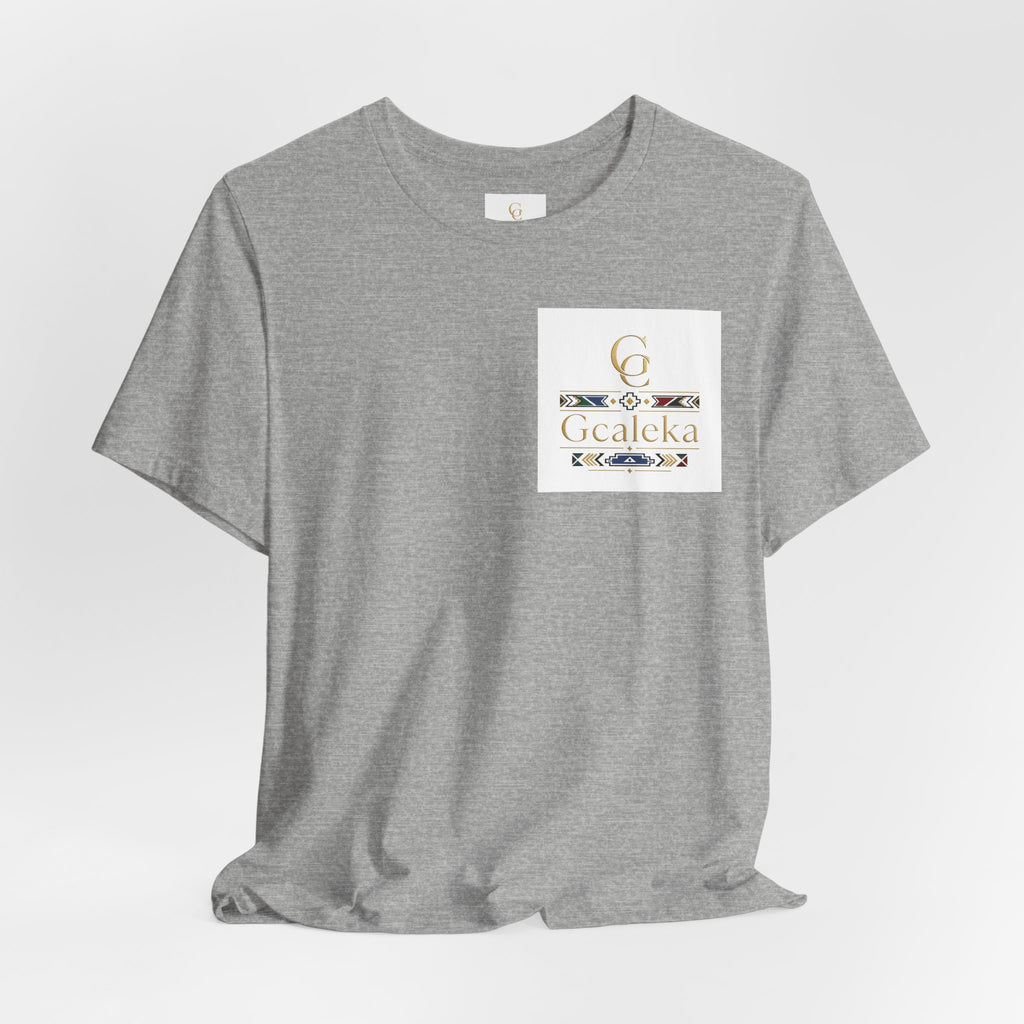 Pocket Logo Tee — Gcaleka Monogram Graphic T-Shirt