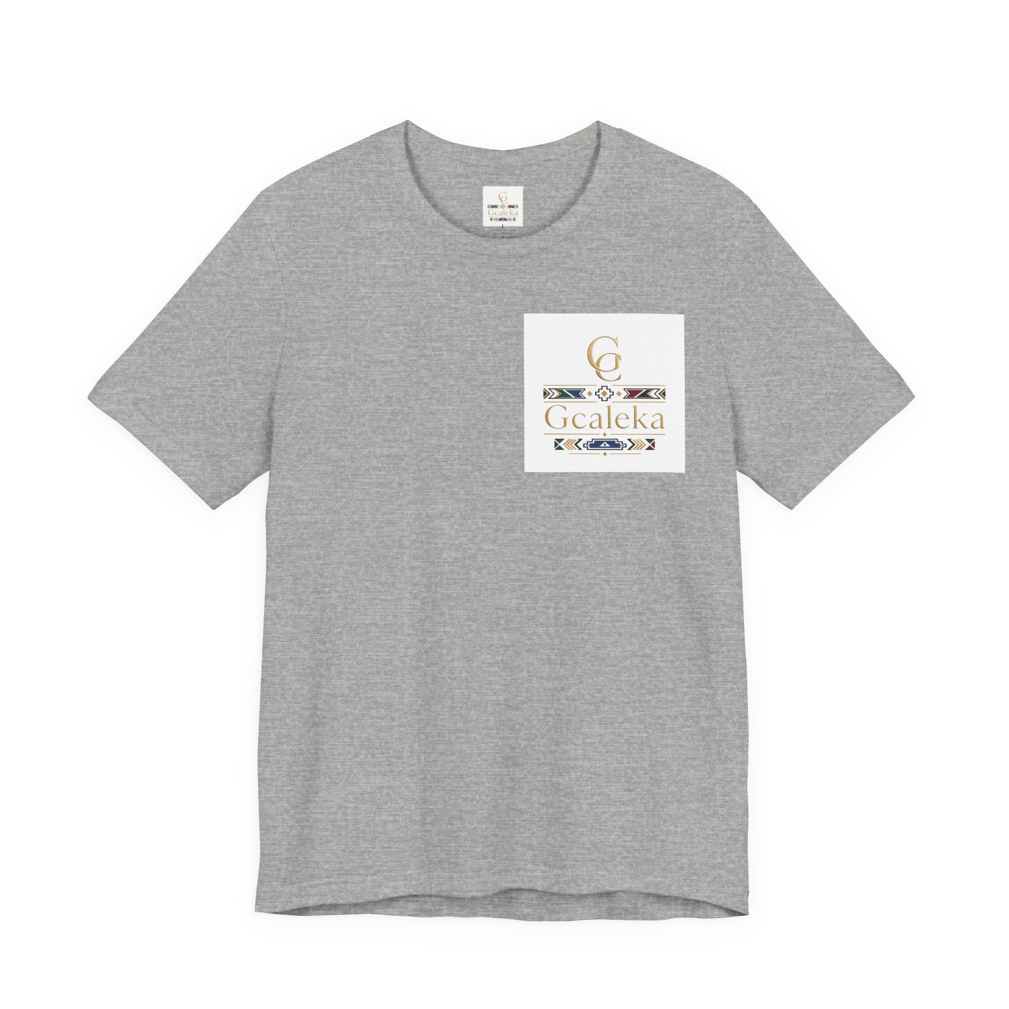 Pocket Logo Tee — Gcaleka Monogram Graphic T-Shirt