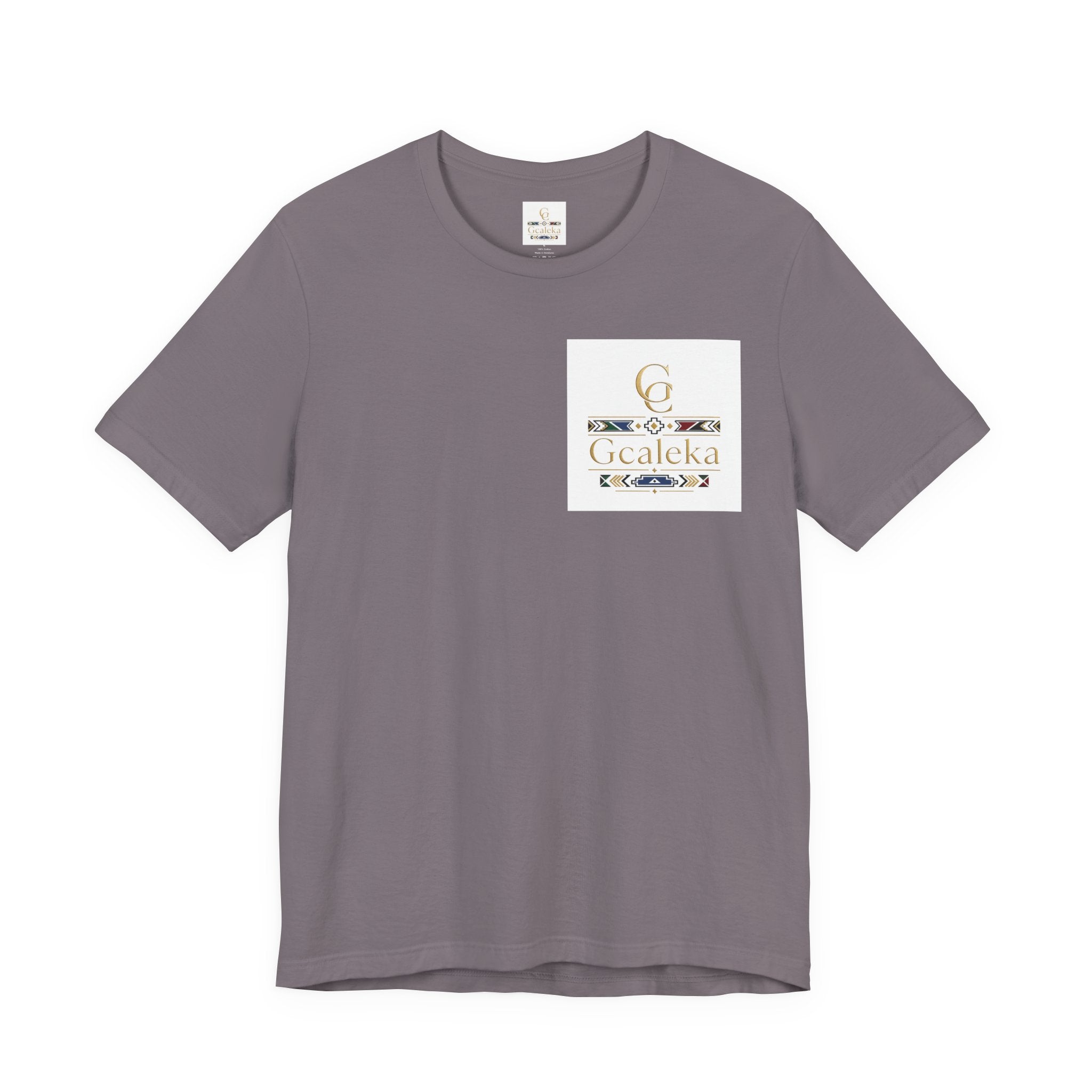 Pocket Logo Tee — Gcaleka Monogram Graphic T-Shirt