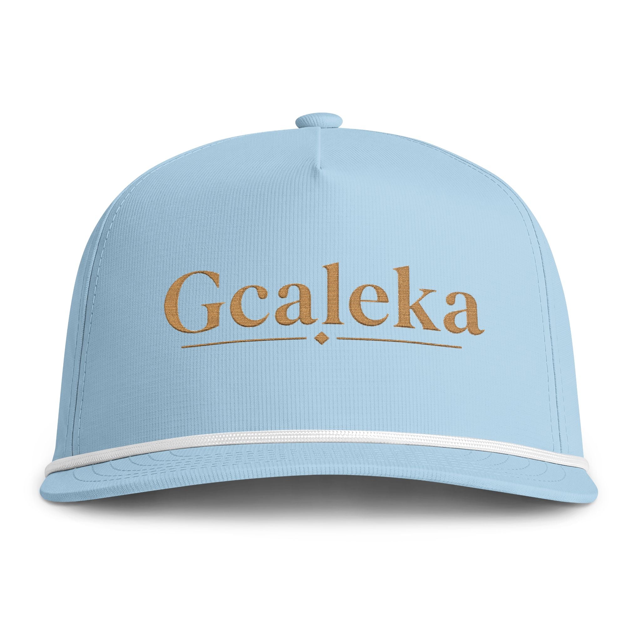 Embroidered 'Gcaleka' Sunwashed Rope Cap – Vintage Coastal Trucker Hat