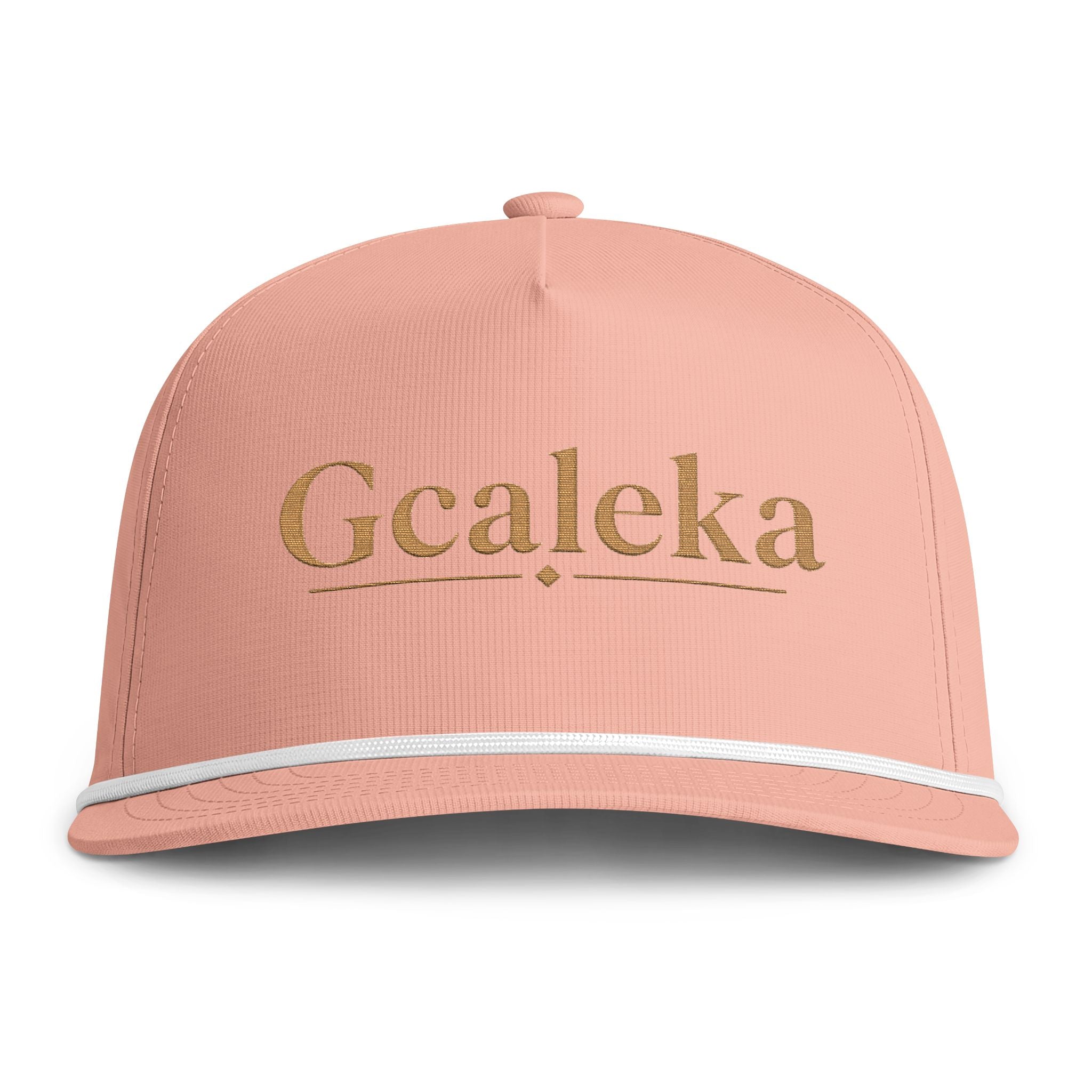 Embroidered 'Gcaleka' Sunwashed Rope Cap – Vintage Coastal Trucker Hat