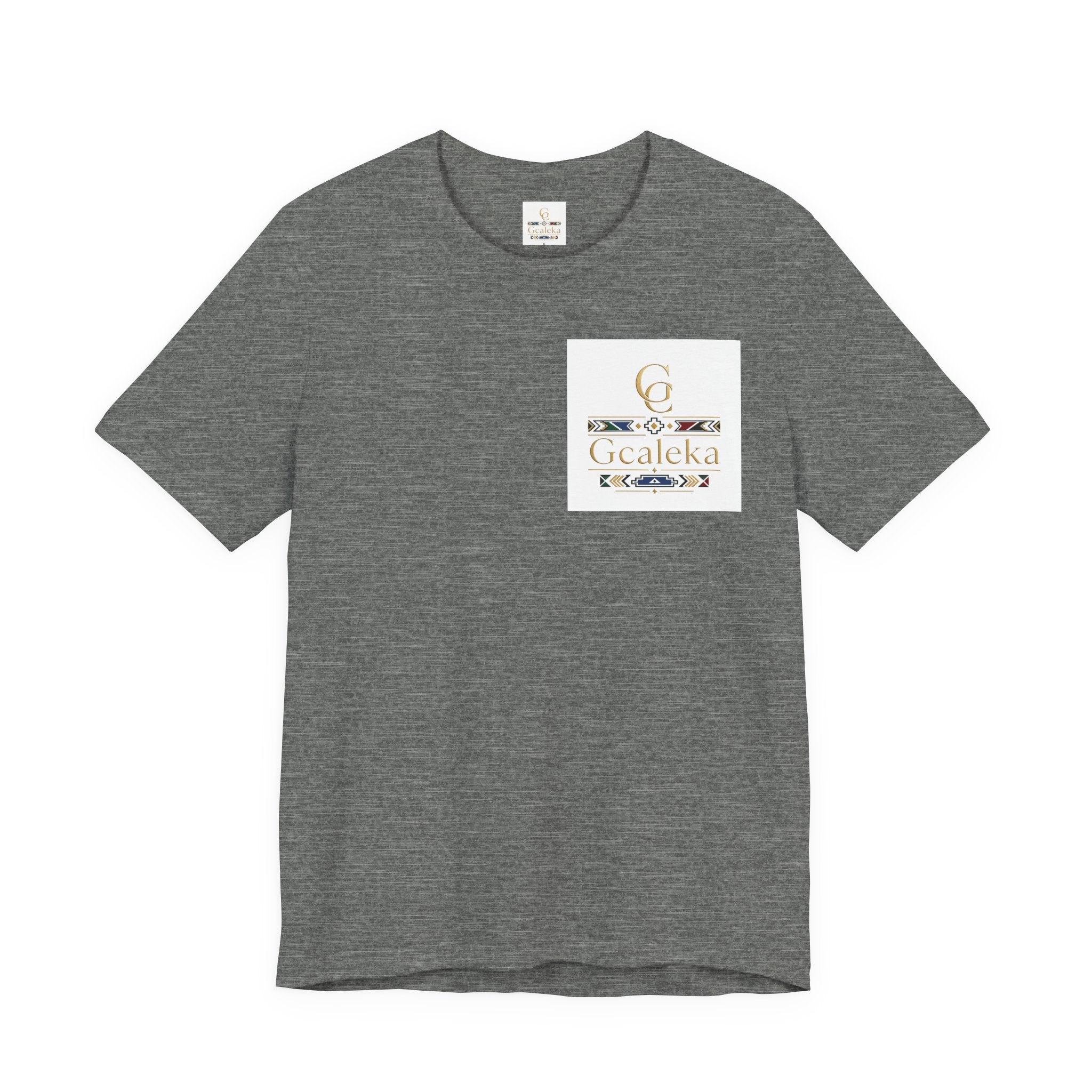 Pocket Logo Tee — Gcaleka Monogram Graphic T-Shirt