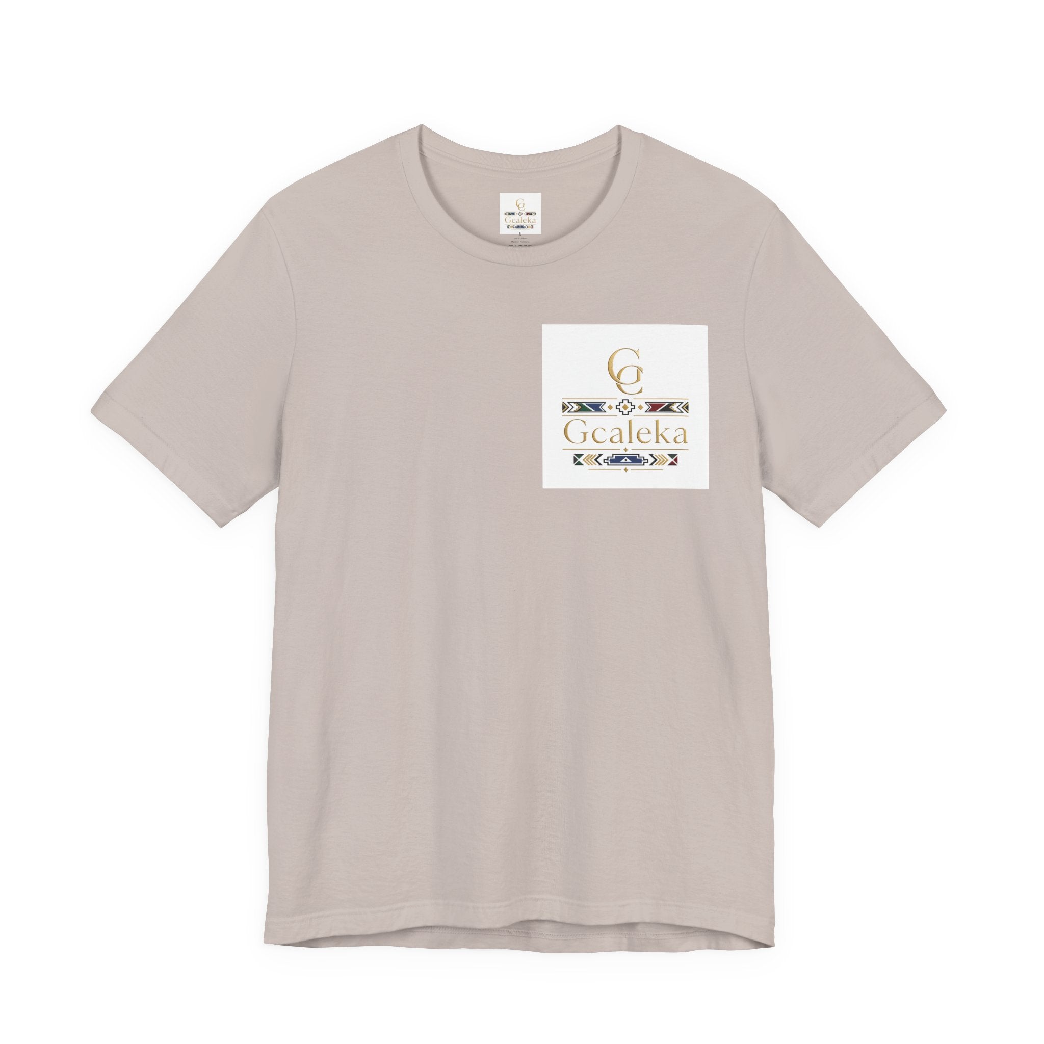 Pocket Logo Tee — Gcaleka Monogram Graphic T-Shirt
